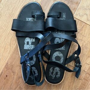Sorel Ella Criss Cross Sandal Women’s 10 Black